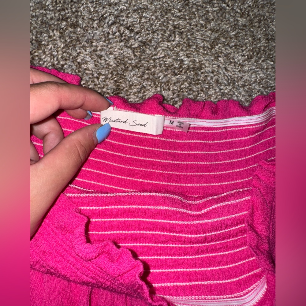 Pink High Rise Skort - Picture 4 of 6